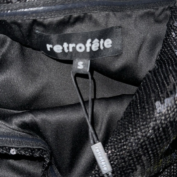 Retrofete Mary Sequin Mini Dress - Picture 8 of 11